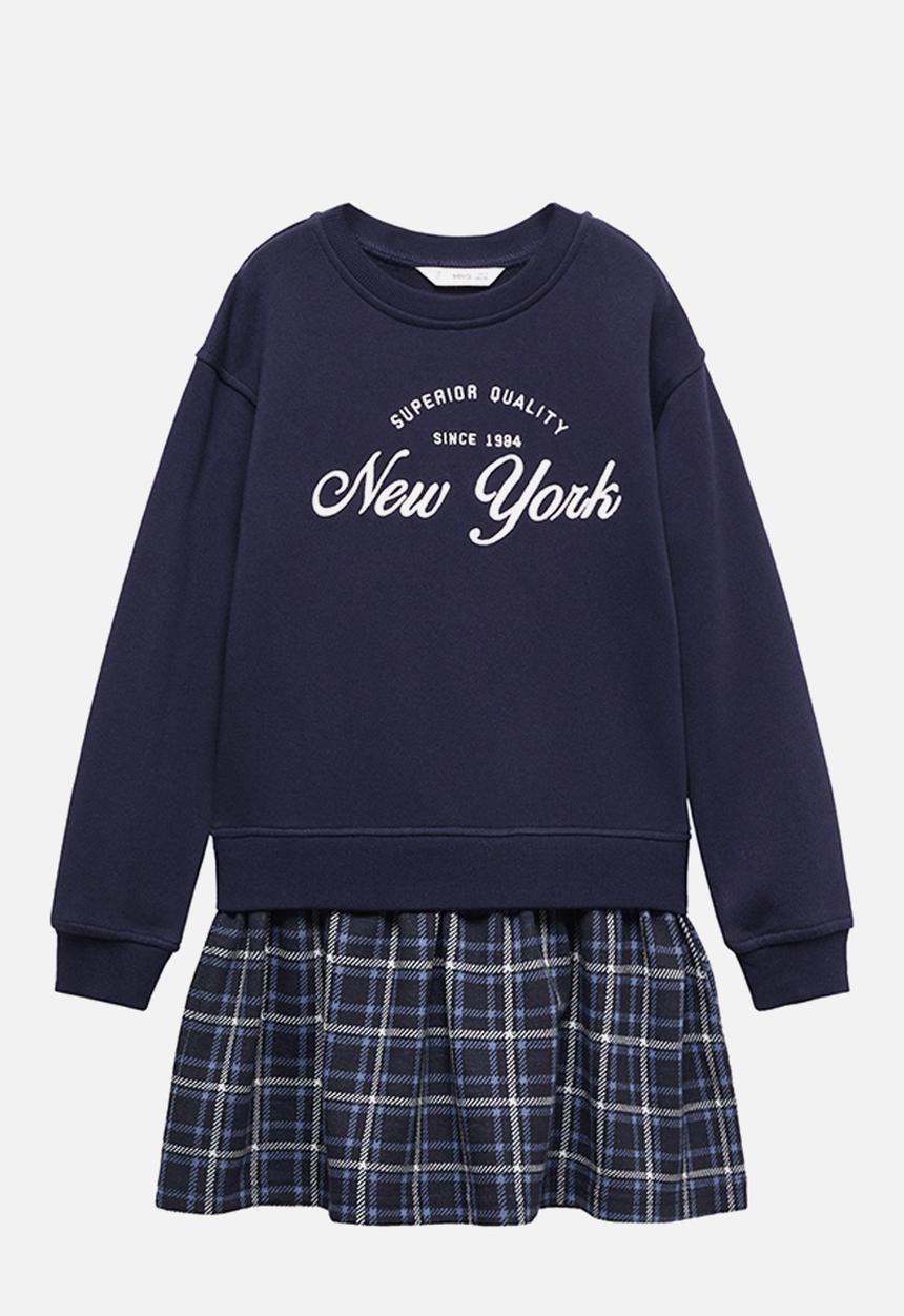 MANGO - Dress newyork - navy