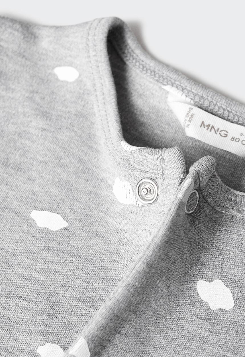 MANGO - Pyjamas cloud - medium grey