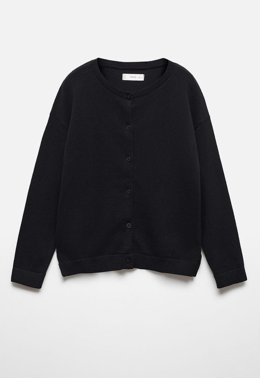 MANGO - Cardigan emma5 - black