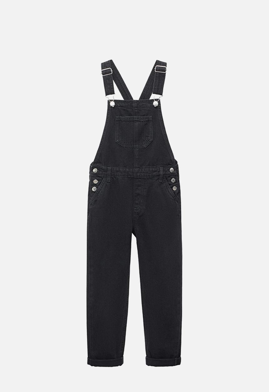 MANGO - Dungarees amara5 - black denim