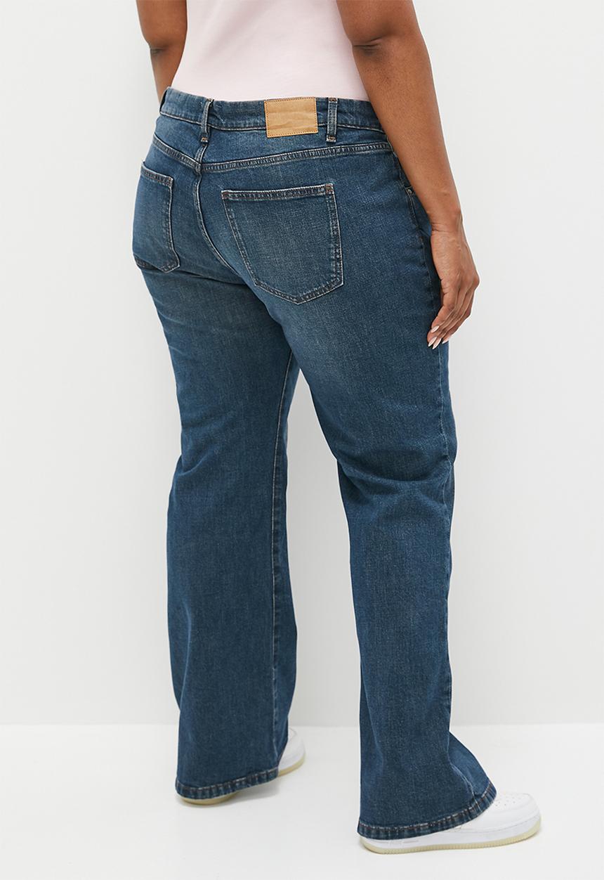 Cotton On - Plus Stretch Bootleg Flare Jean-Mistic Blue