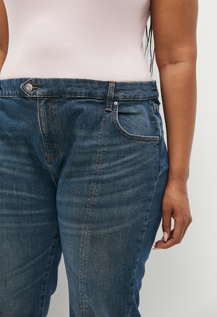 Cotton On - Plus Stretch Bootleg Flare Jean-Mistic Blue