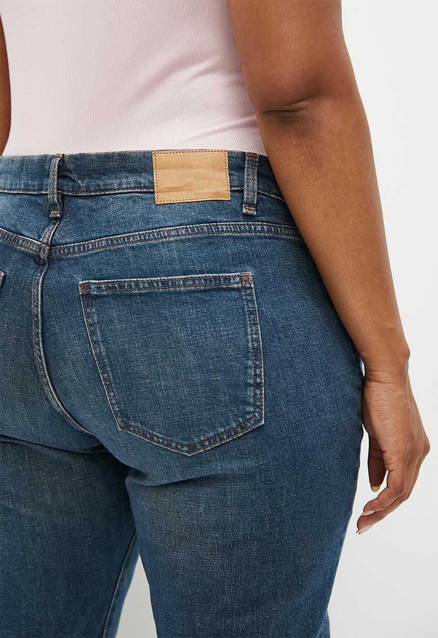 Cotton On - Plus Stretch Bootleg Flare Jean-Mistic Blue