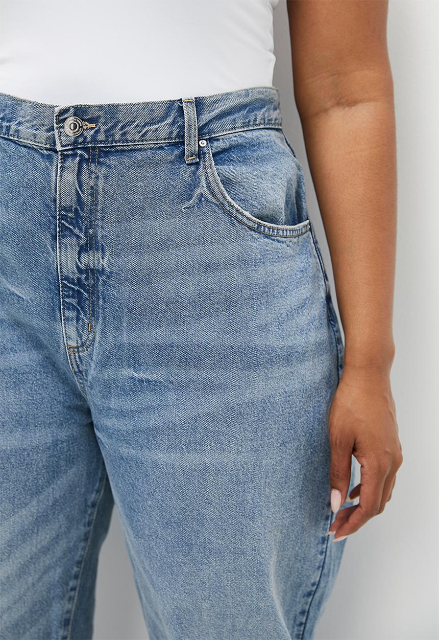 Cotton On - Plus Loose Straight Jean - Surfers Blue