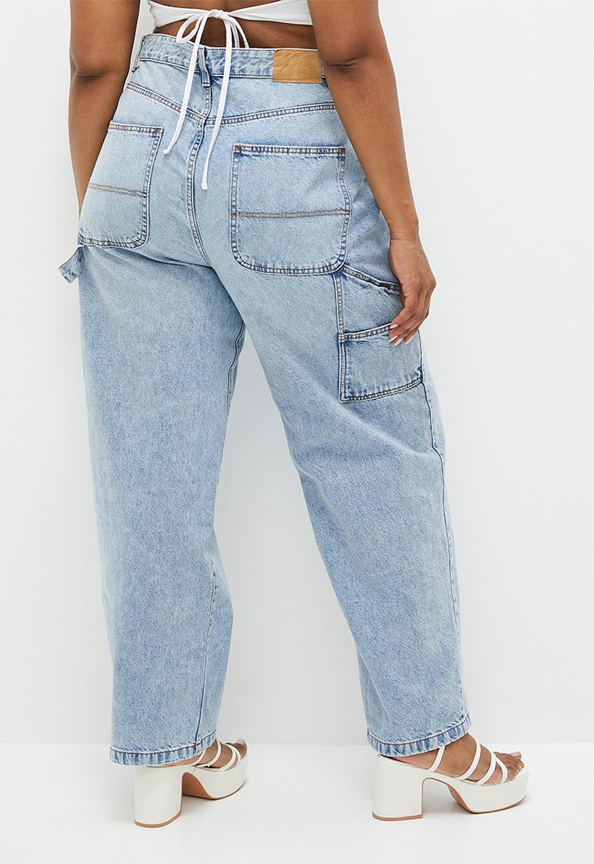 Cotton On - Plus carpenter jean - bondi blue