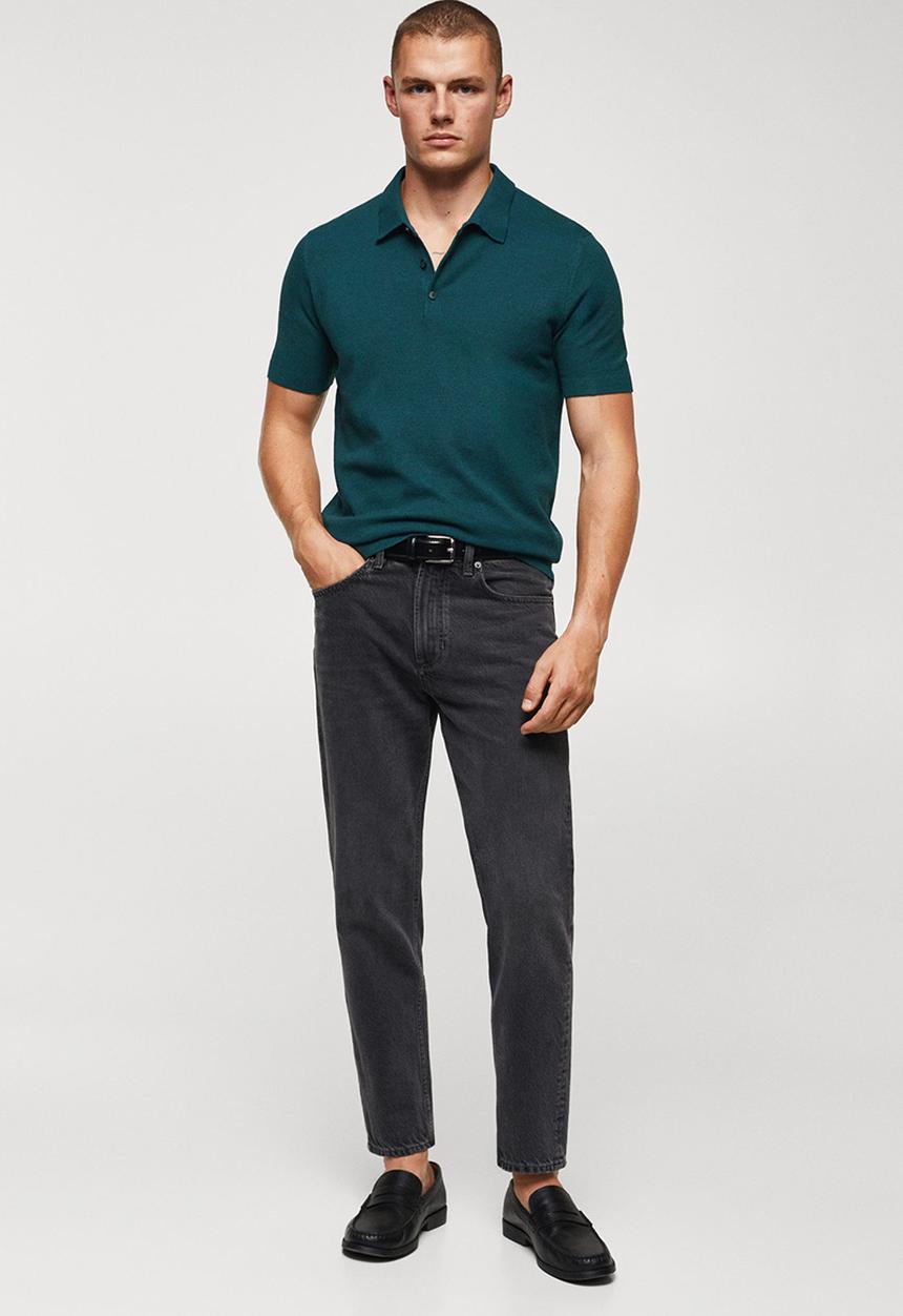 MANGO - Polo shirt andrew-h - dark blue