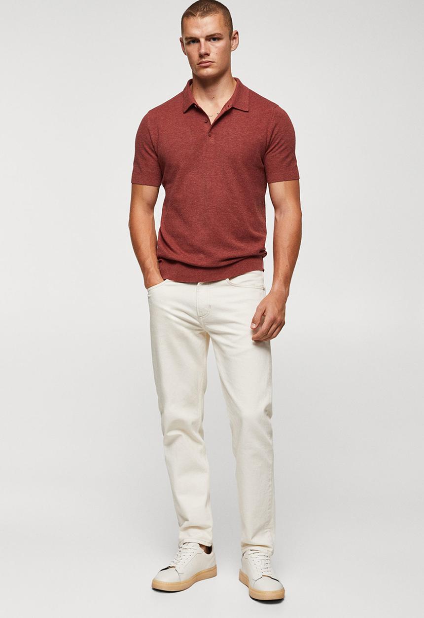 MANGO - Polo shirt andrew-h - bright red