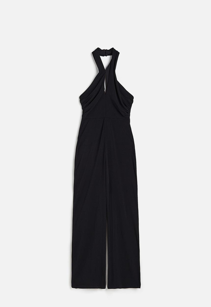 H&M - Halterneck jumpsuit - black