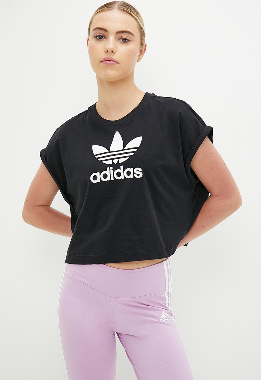 adidas Originals - Lf crop w - black