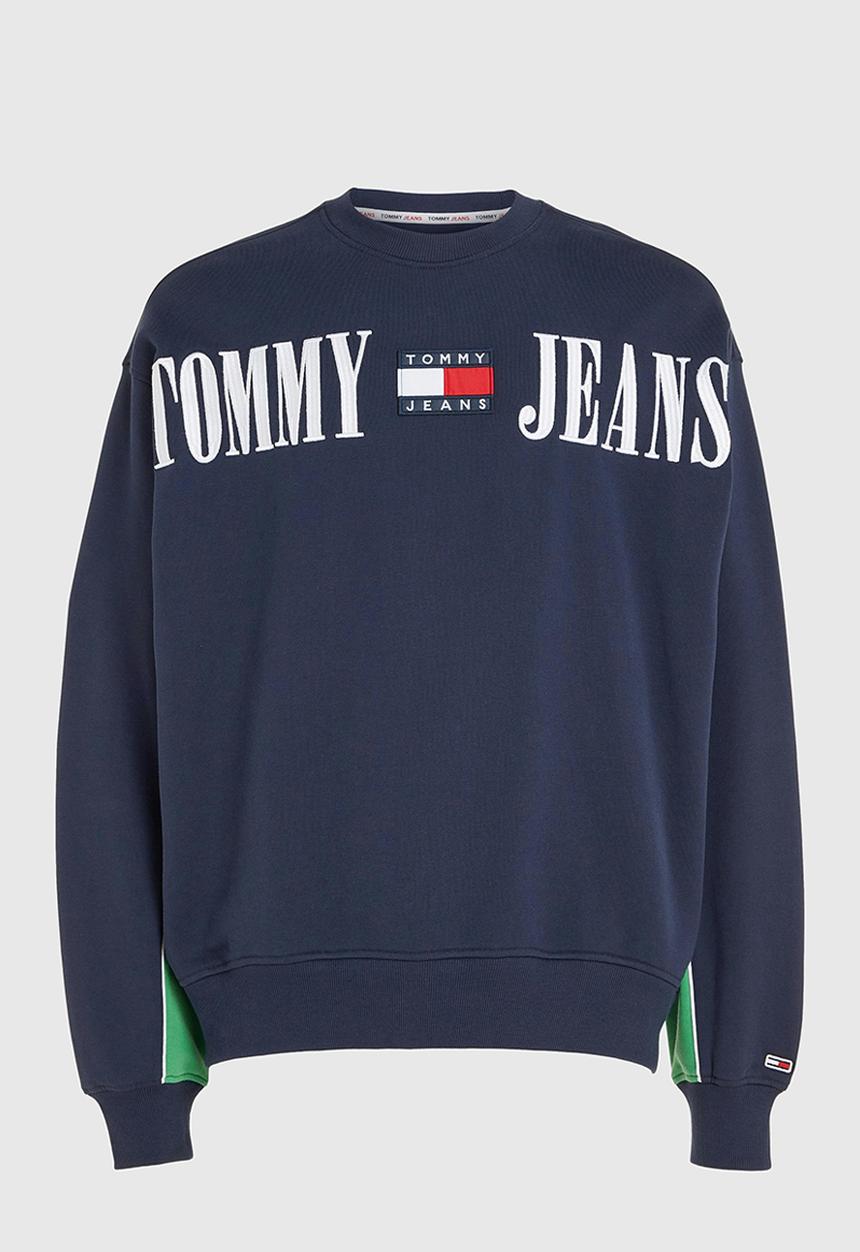 Tommy Hilfiger - Boxy archive crew - navy