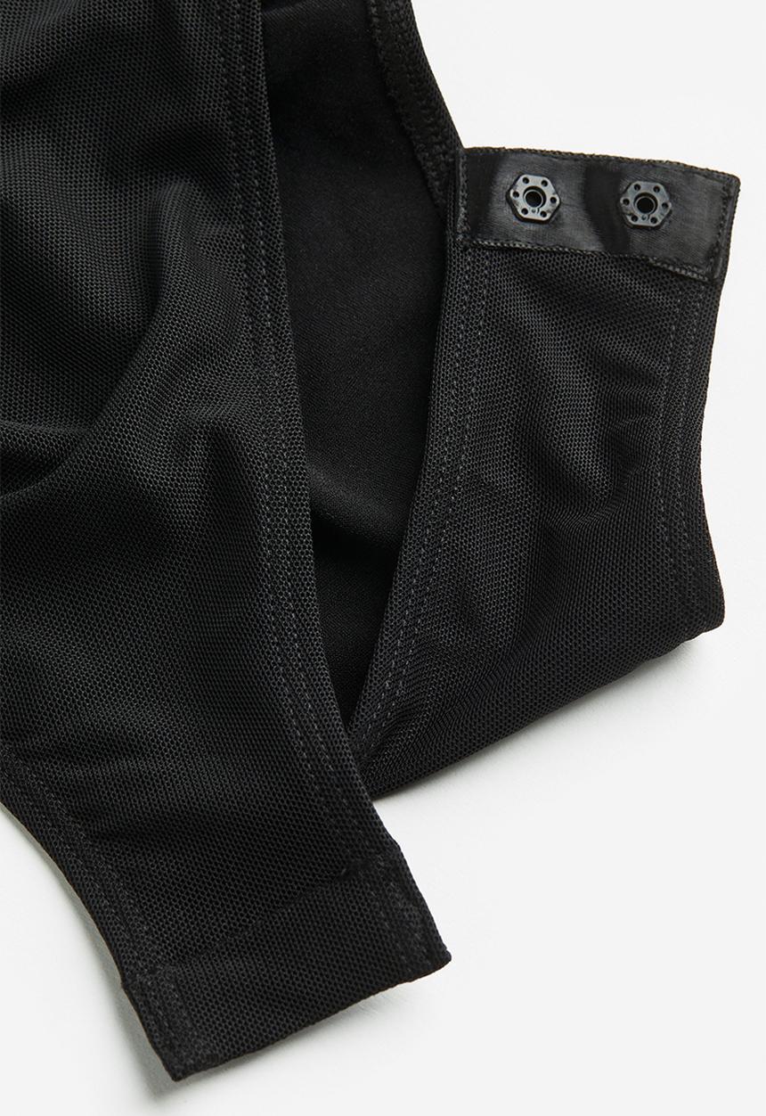 H&M - Draped halterneck body - black