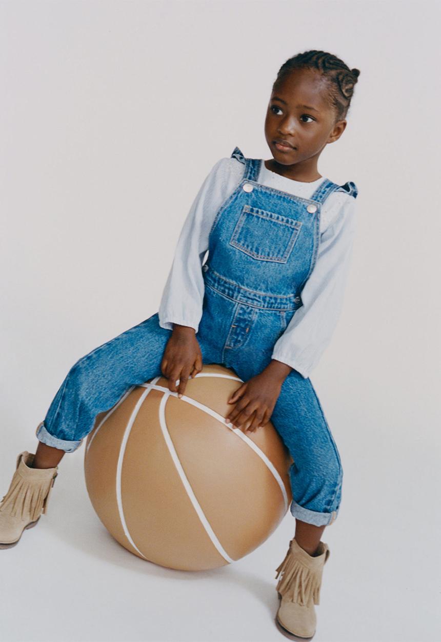 MANGO - Dungarees emille - blue