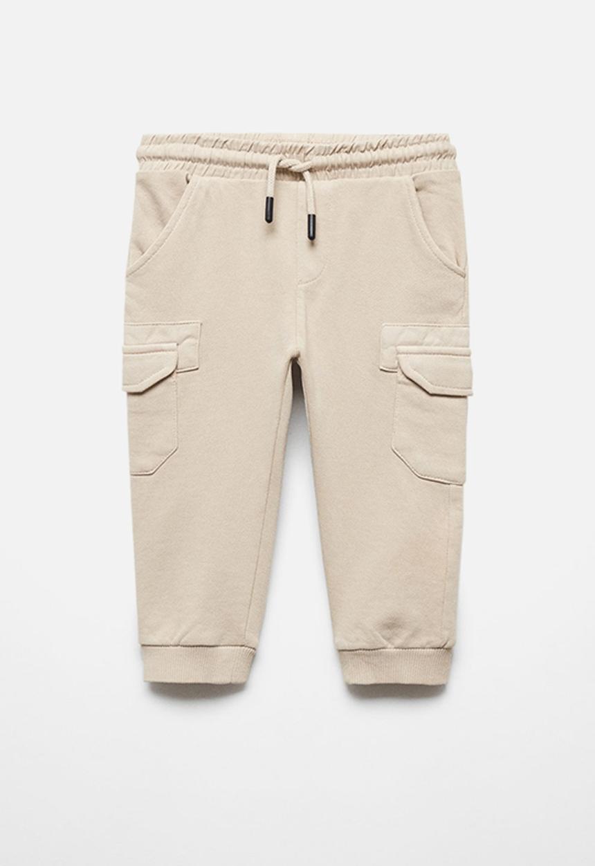 MANGO - Trousers maverikb - light brown