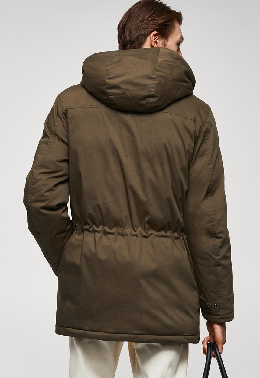 MANGO - Parka piran - khaki