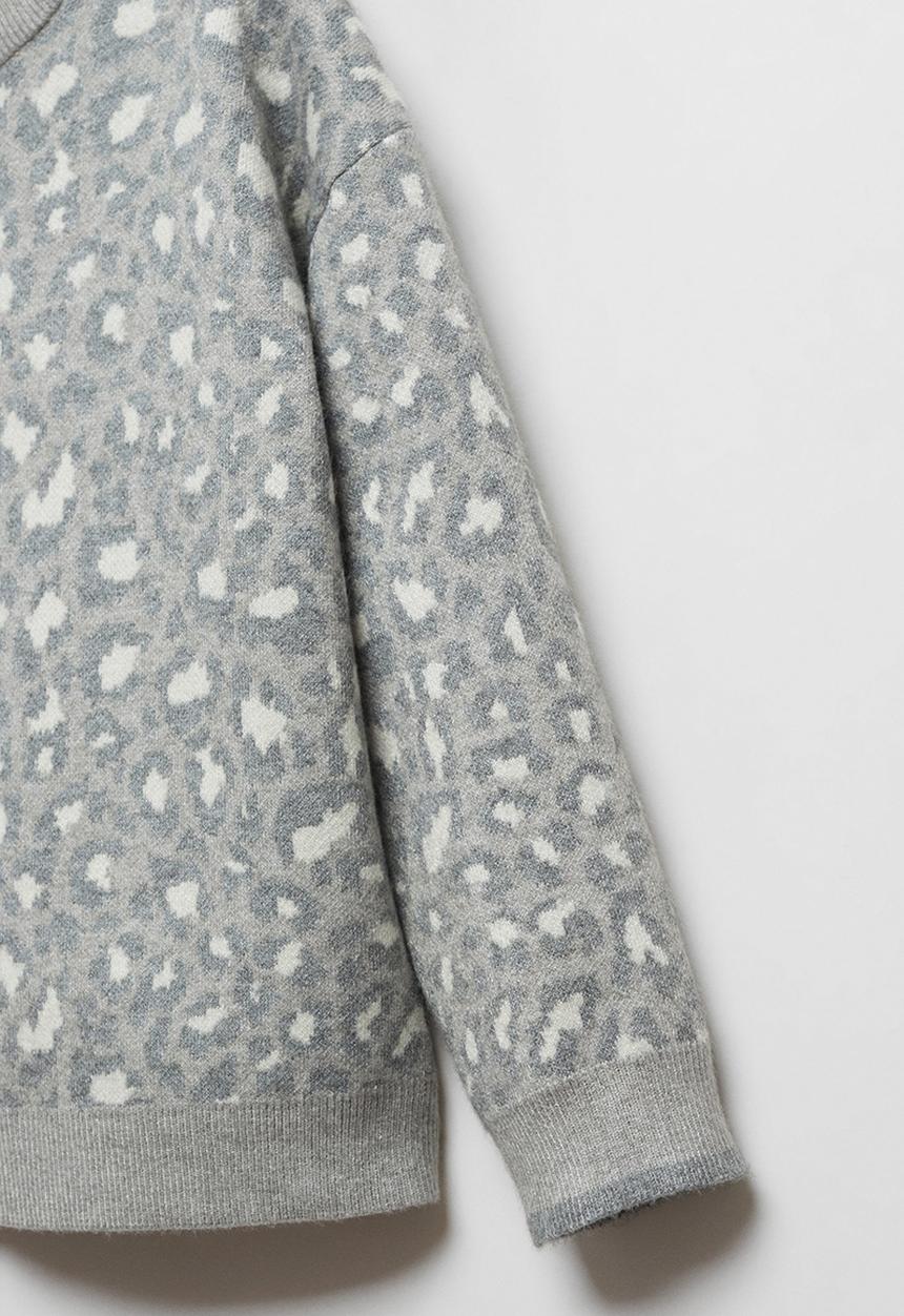MANGO - Sweater animal5 - grey