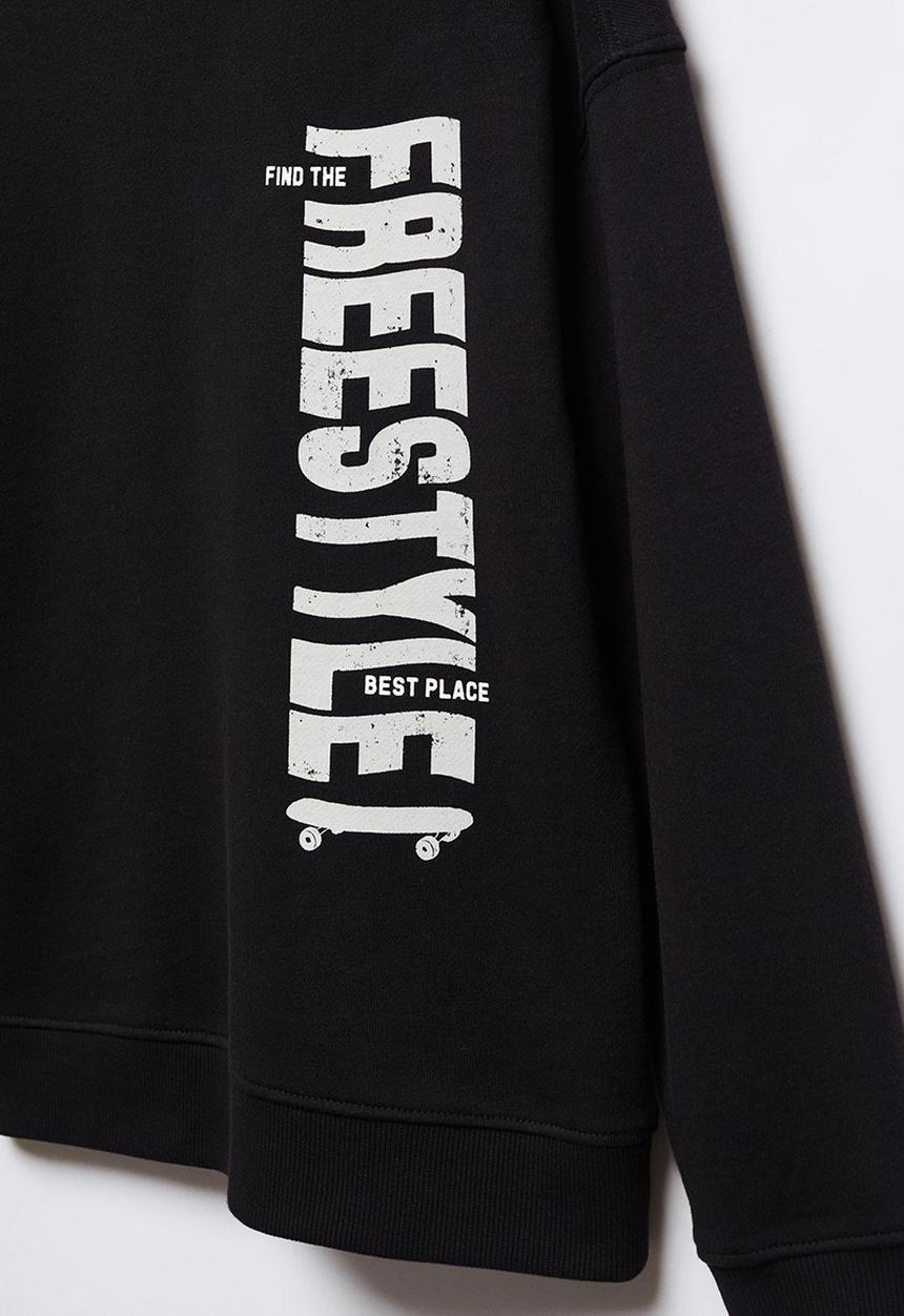 MANGO - Sweatshirt albert51 - black