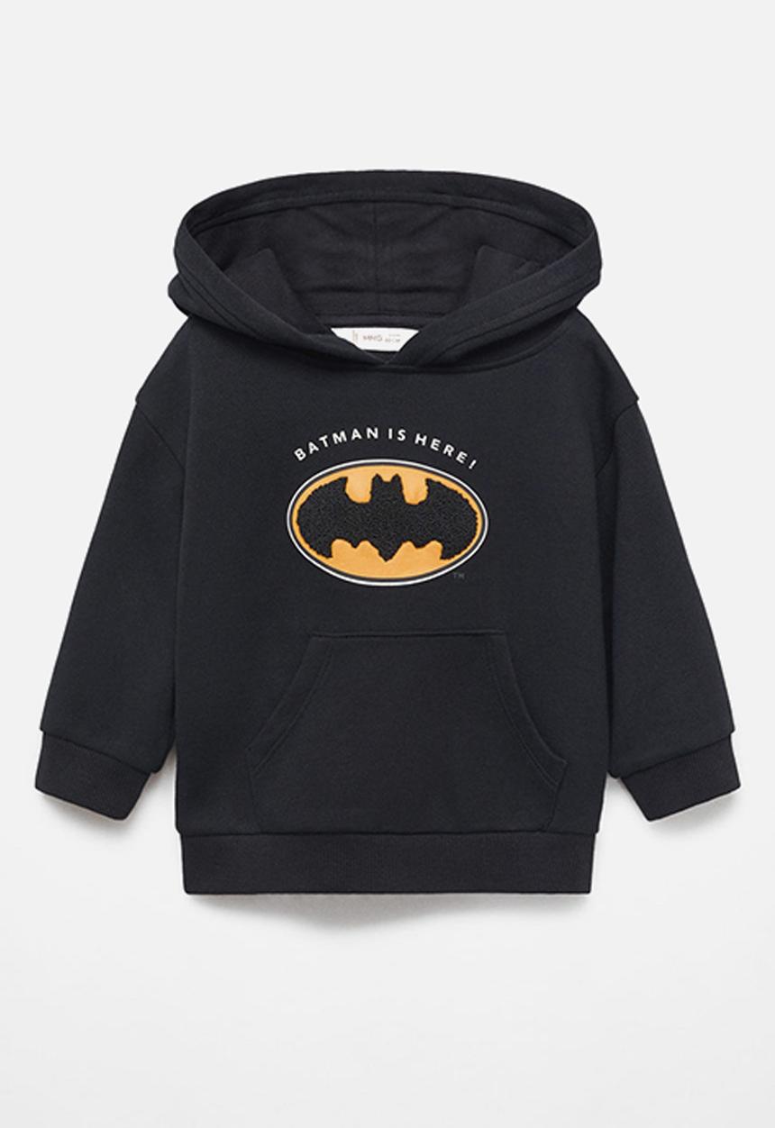 MANGO - Sweatshirt batman - black