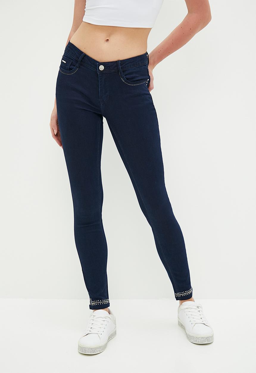 SISSY BOY - Jon jon with hem detail - blue black