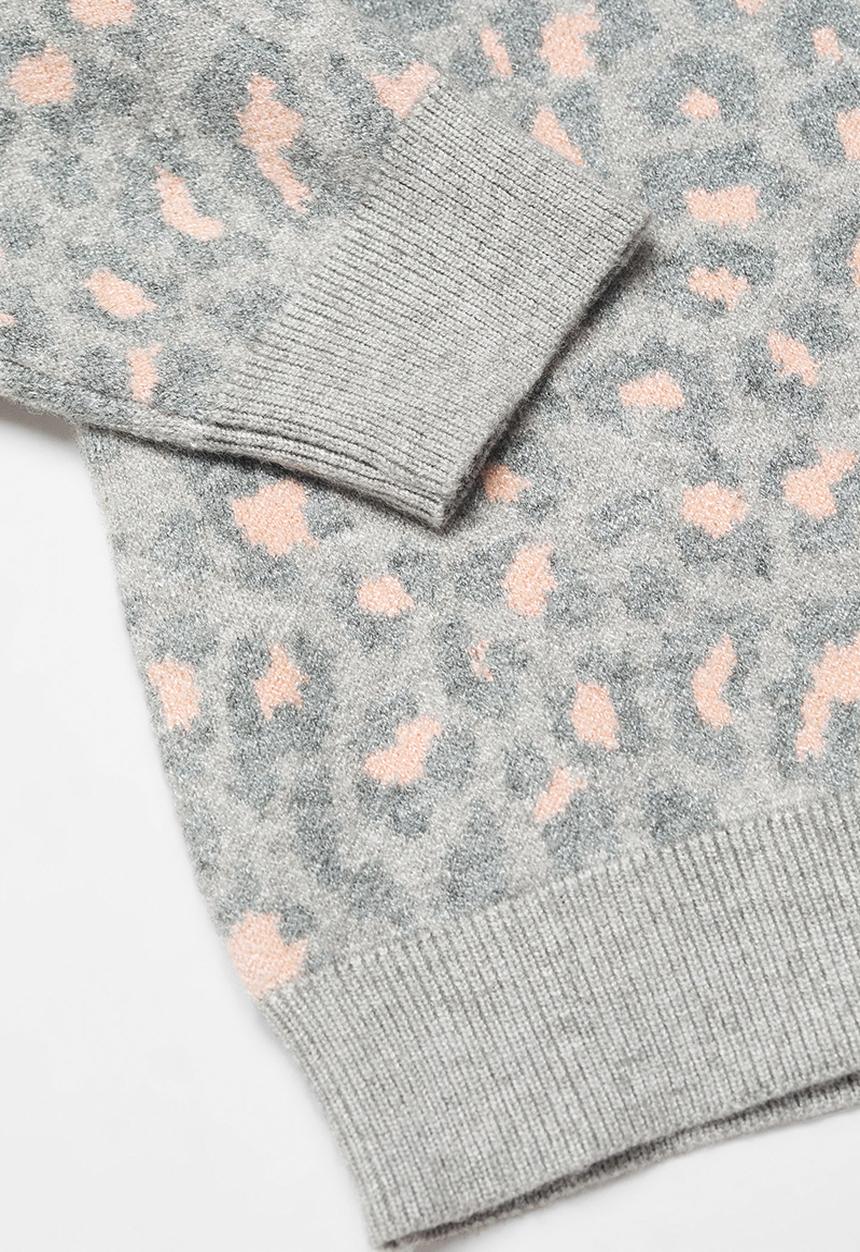MANGO - Sweater animalb - grey