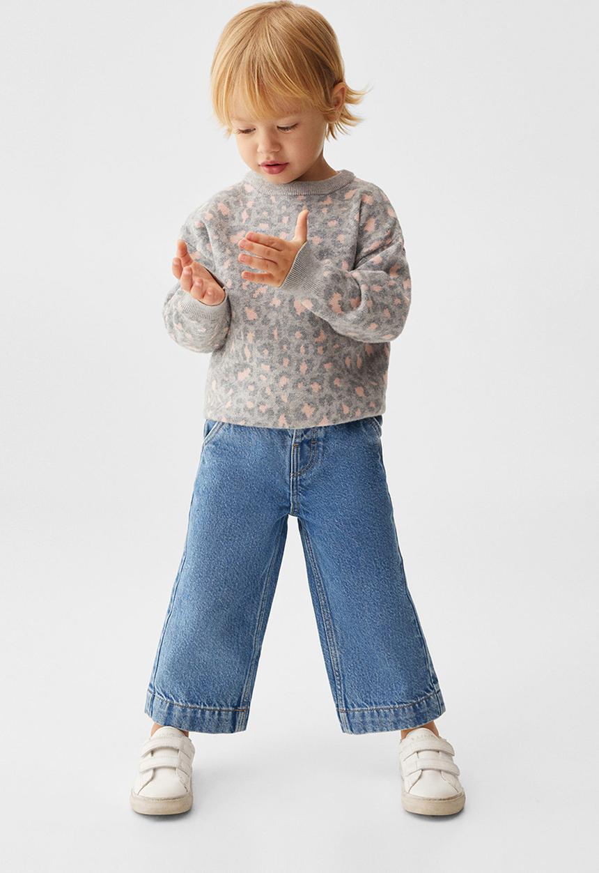 MANGO - Sweater animalb - grey