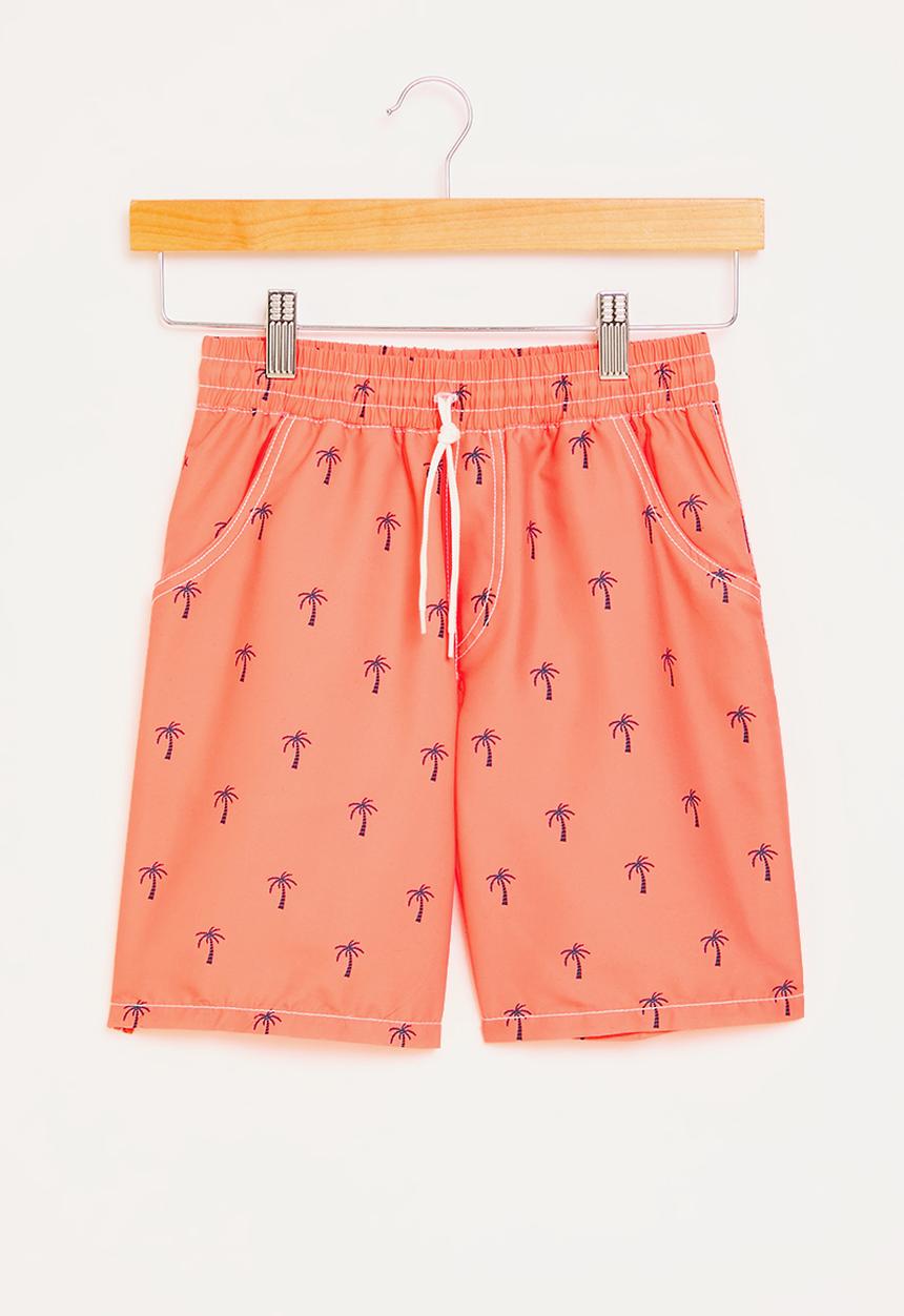 Pop Candy - Printed boards  shorts - orange