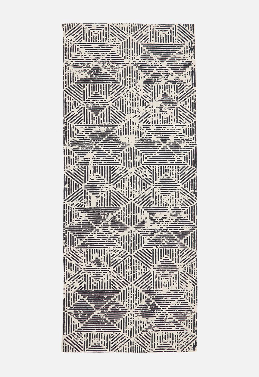Sixth Floor - Trent printed runner - blue