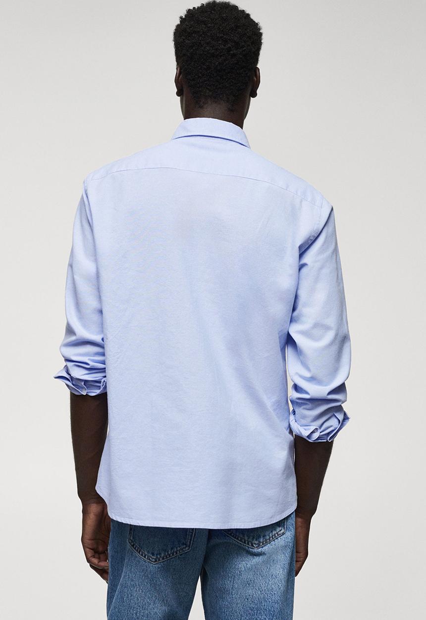 MANGO - Shirt oxford - sky blue
