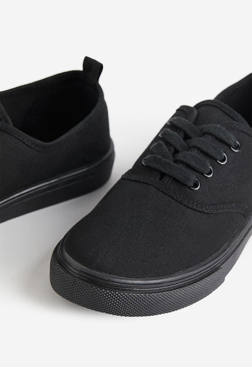 H&M - Canvas trainers - black