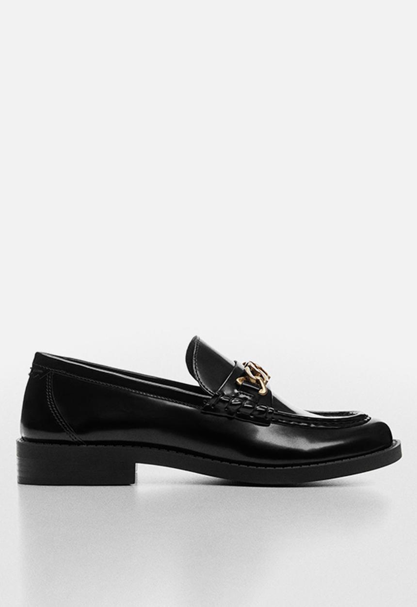 MANGO - Cole loafer - black