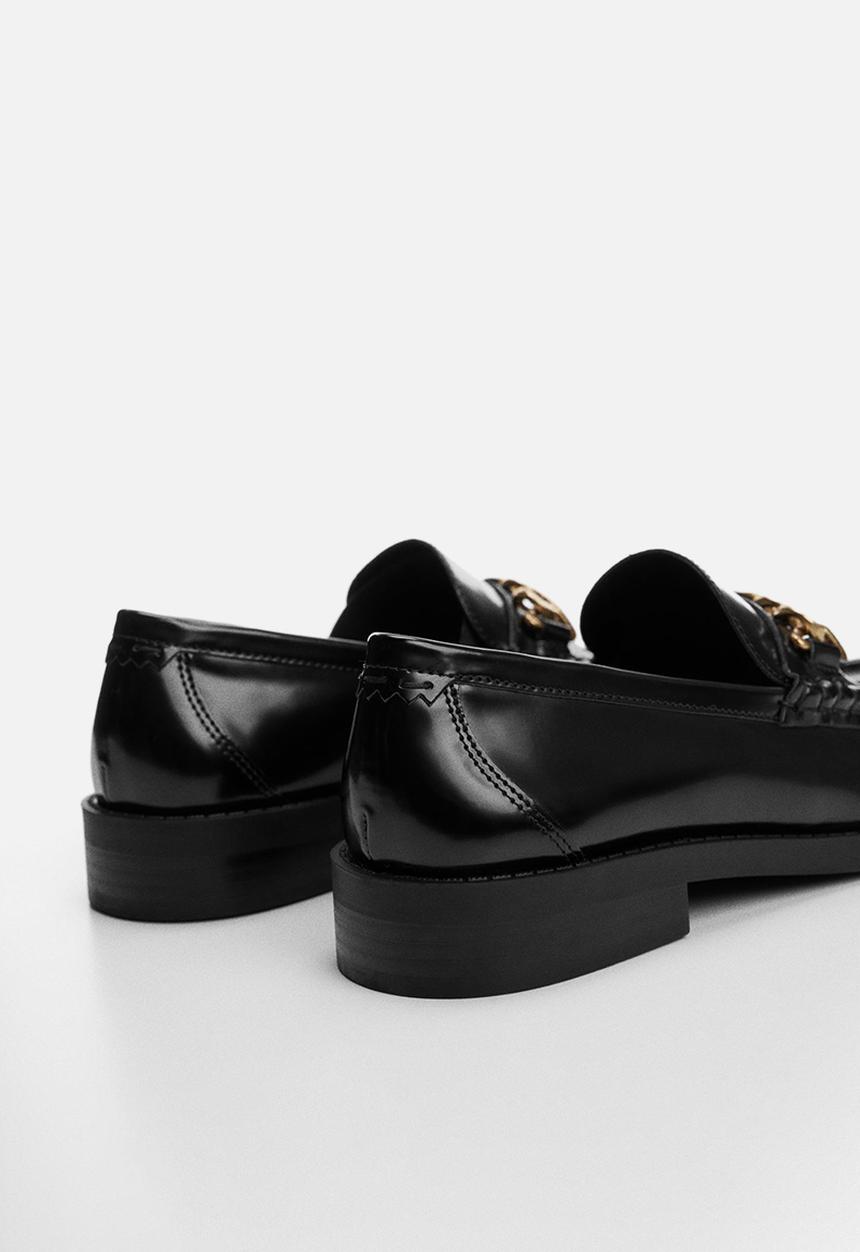MANGO - Cole loafer - black
