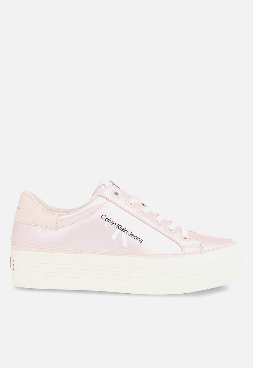 Calvin Klein - Vulc flatform laceup ny pearl wn - Pearlized Peach Blush