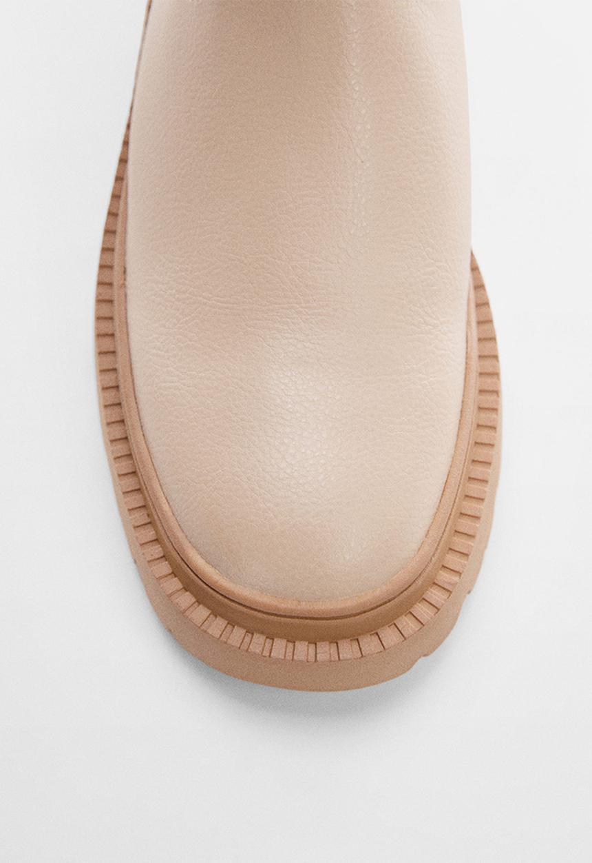 MANGO - Mochi1 ankle boot - light beige