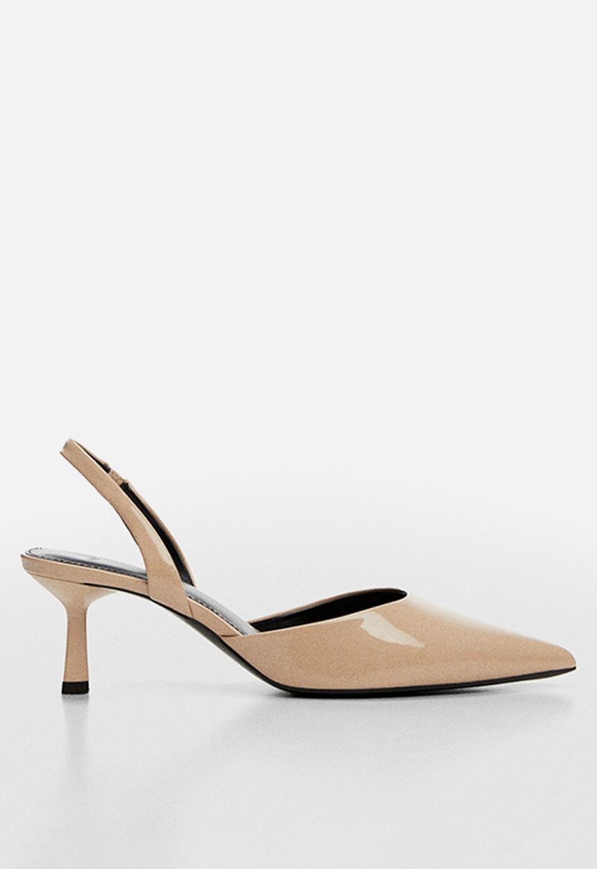 MANGO - Wando1 slingback court - neutral