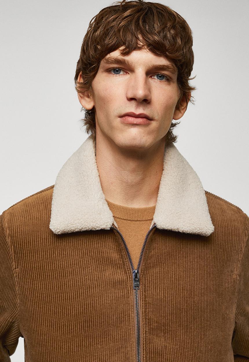 MANGO - Jacket jerry - ochre