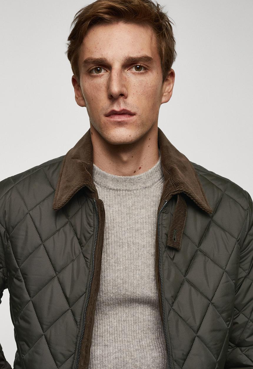 MANGO - Jacket gabriel - khaki