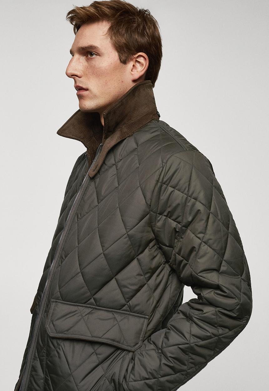 MANGO - Jacket gabriel - khaki