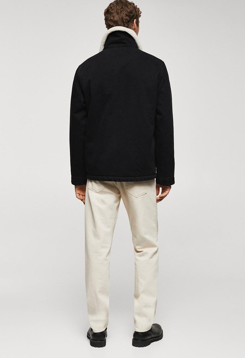 Jacket union - black denim