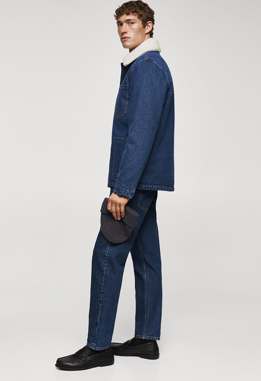 MANGO - Jacket union - blue