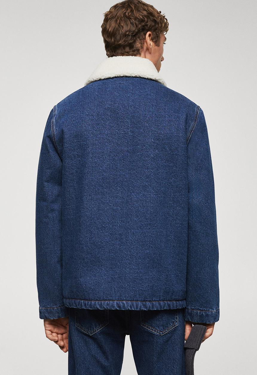 MANGO - Jacket union - blue