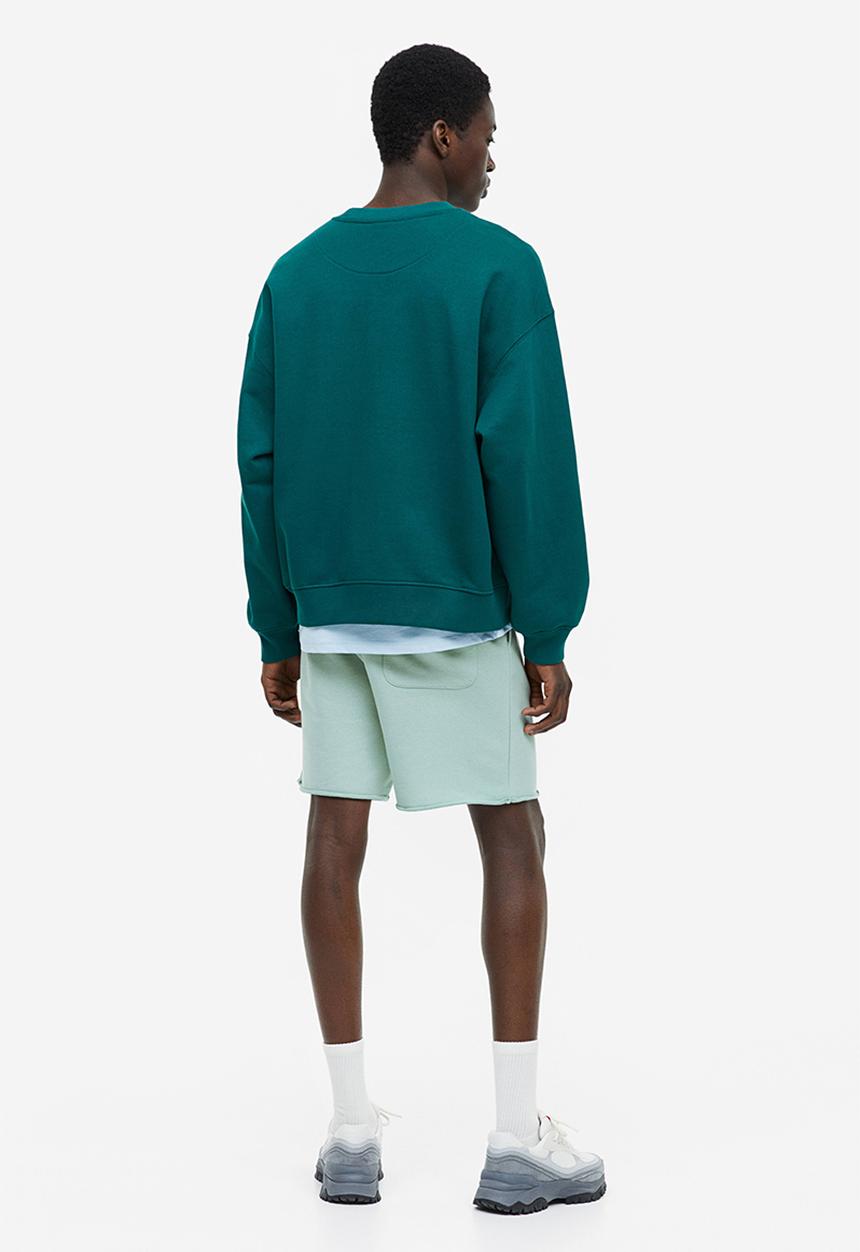 H&M - Regular fit sweatshorts - turquoise