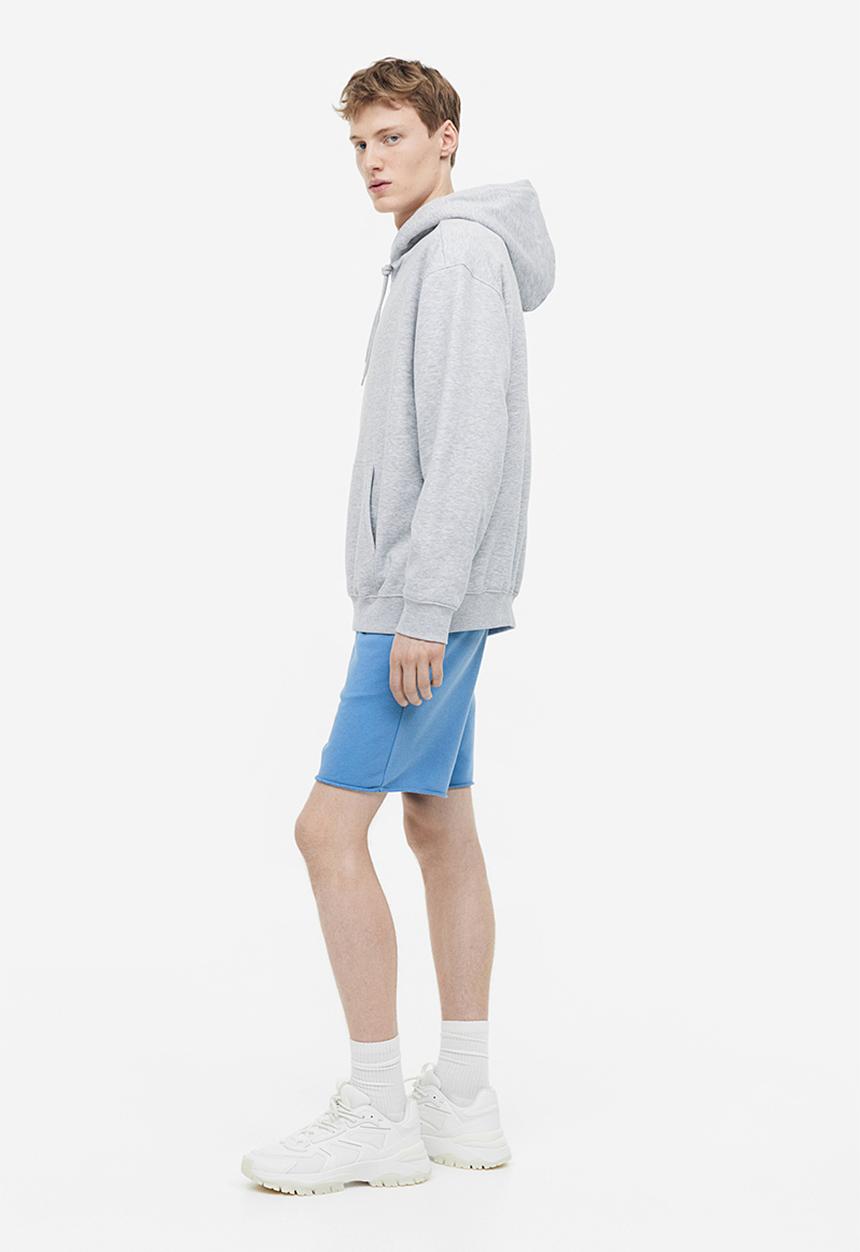 H&M - Regular fit sweatshorts - blue