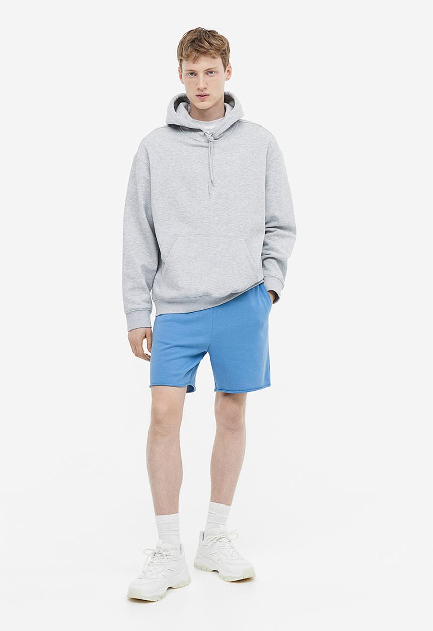 H&M - Regular fit sweatshorts - blue