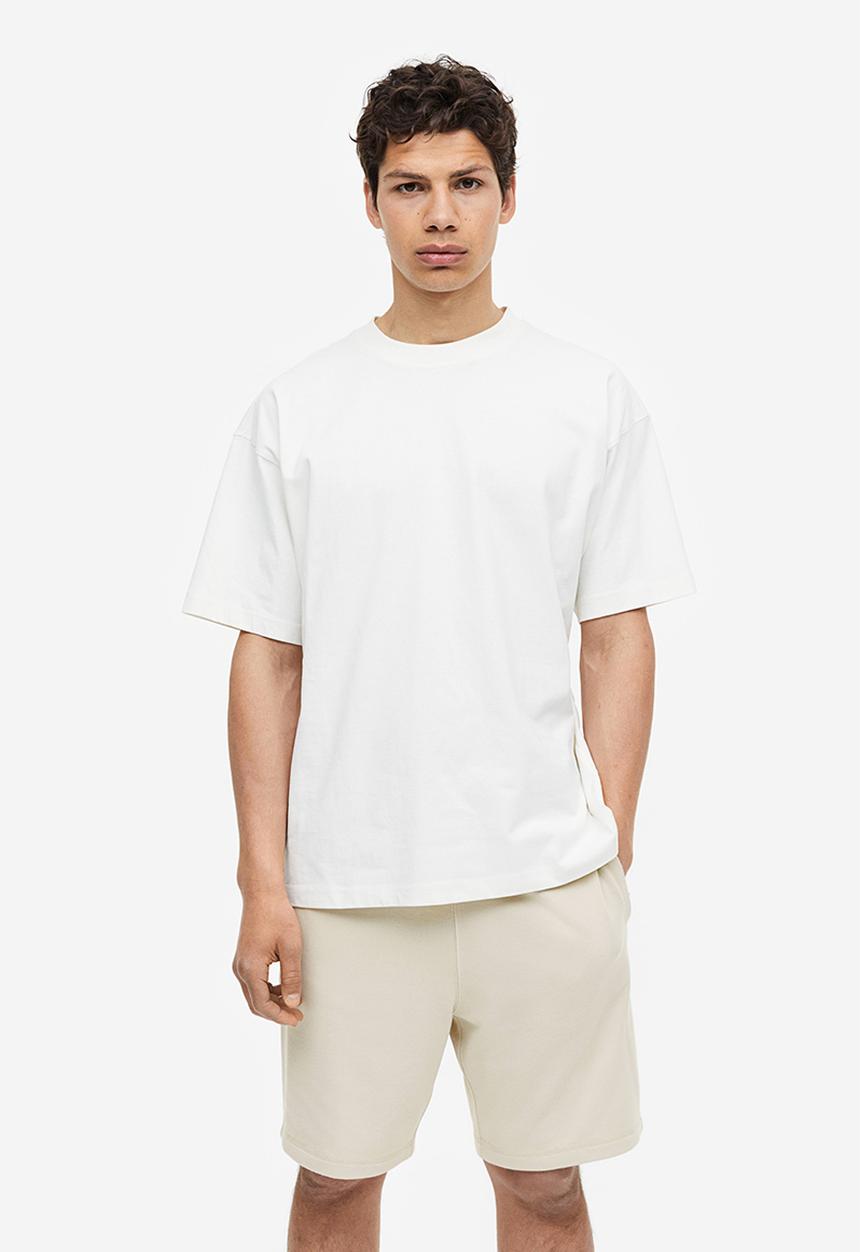 H&M - Coolmax® shorts - light beige