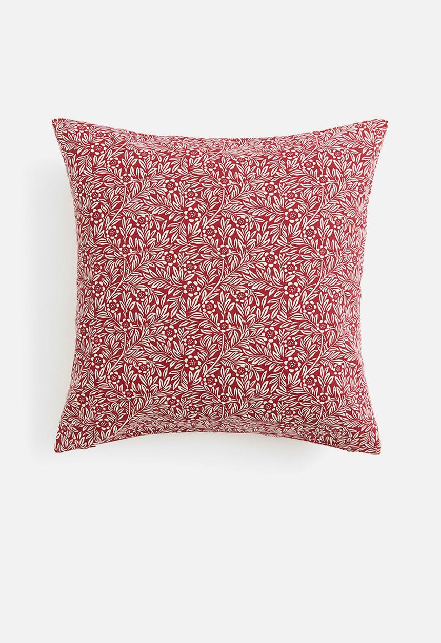 H&M - Patterned cushion cover - red