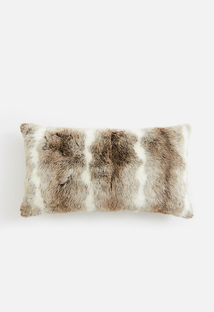 H&M - Fluffy cushion cover  - grey