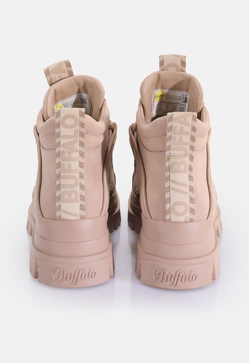 BUFFALO - Aspha nc mid laceup - light pink