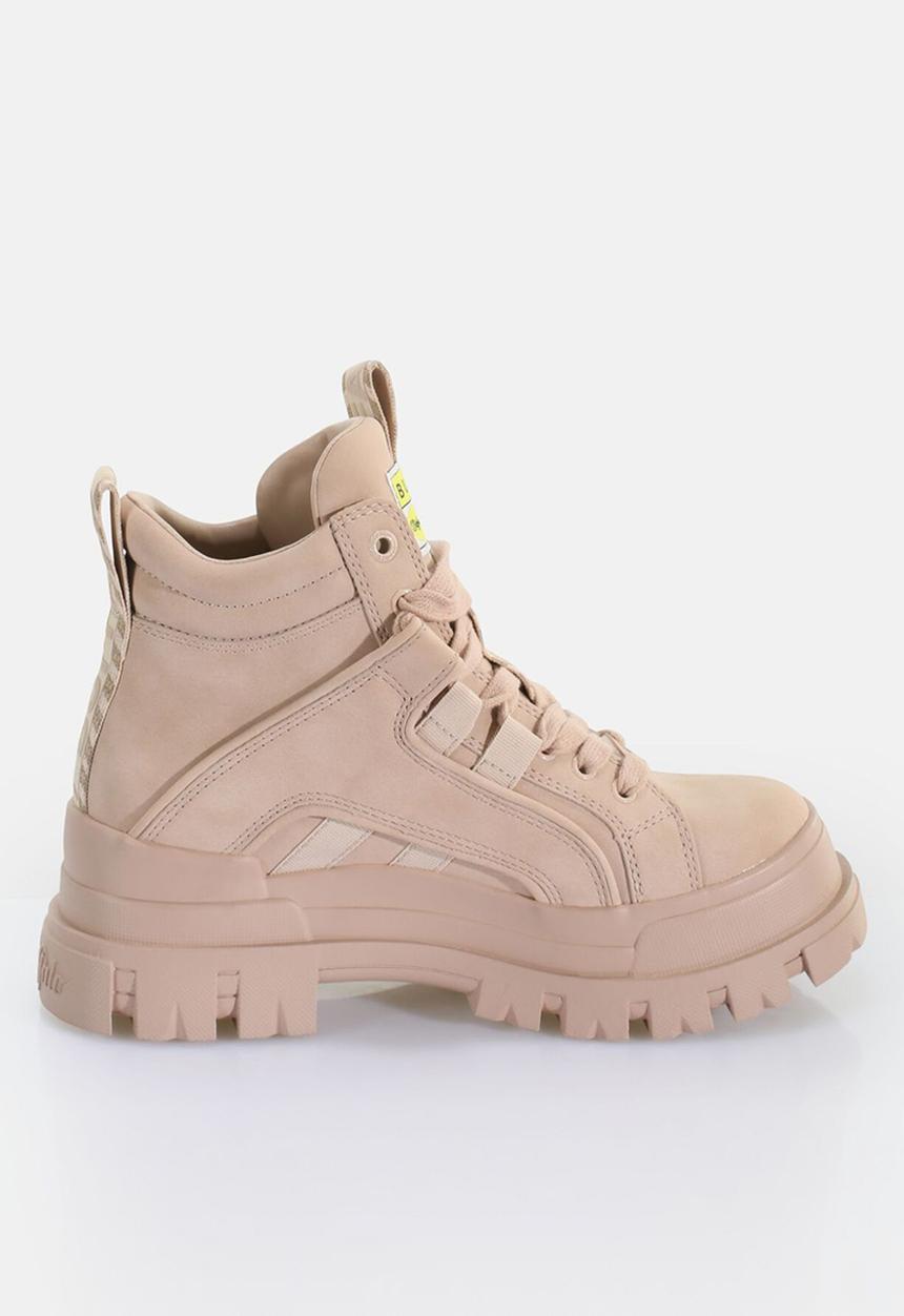 BUFFALO - Aspha nc mid laceup - light pink