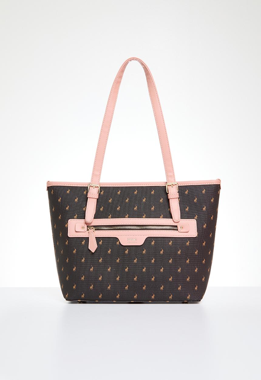 POLO - Brighton tote - coral