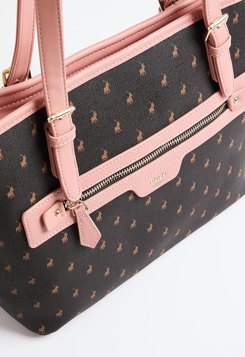POLO - Brighton tote - coral