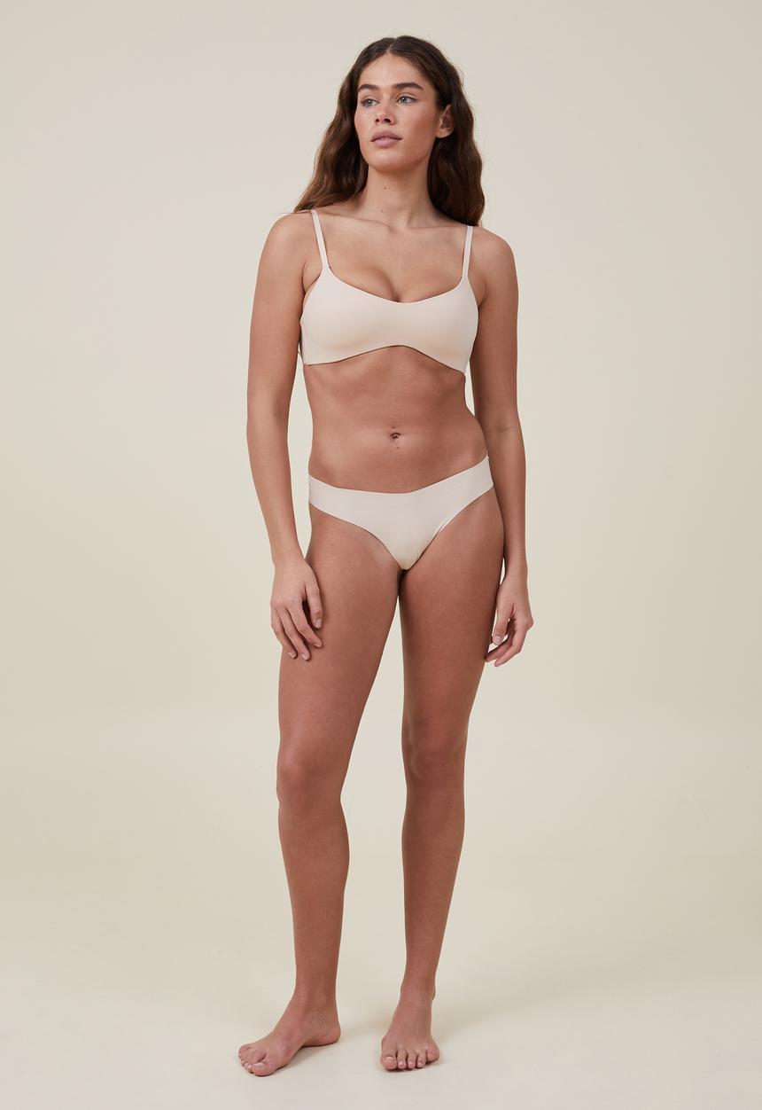 Cotton On - The Invisible G String Brief - Frappe